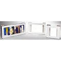 Rack’Em Racks RackEm Racks 5114-W 3-Box Rack’Em Rackstal Plastic Box Glove Dispenser - White Heavy- Duty Plastic 5114-W